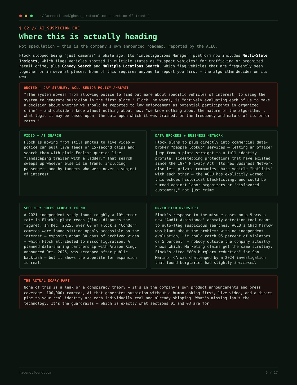 Ghost Protocol v2.2 – sample interior spread 2